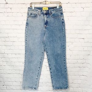 Sam Edelman Circus NY Jeans Hi Rise Relaxed Straight